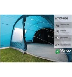Vango Aether 600XL (Poled) Tent 2022 -Outdoor Tent Shop aether 600xl 5