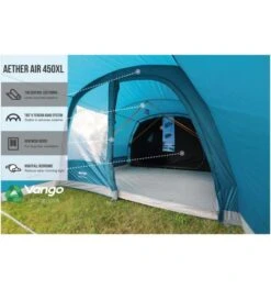 Vango Aether Air 450XL Airbeam Tent 2022 -Outdoor Tent Shop aether air 450xl 5 1