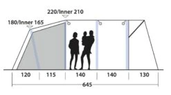 Outwell Avondale 6PA Tent 2022 -Outdoor Tent Shop avondale 6pa tent dimensions 2
