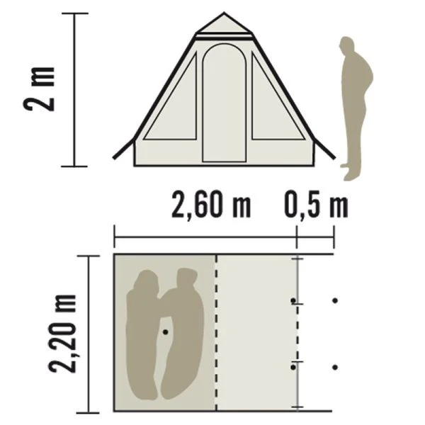 Cabanon Noumea Tent 2 Cabanon Noumea Tent - Image 2