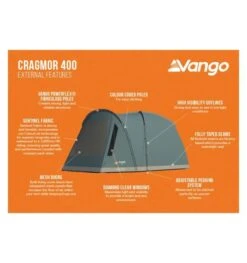Vango Cragmor 400 (Poled) Tent 2023 -Outdoor Tent Shop cragmor 400 image 3