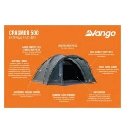 Vango Cragmor 500 (Poled) Tent 2023 -Outdoor Tent Shop cragmor 500 image 3