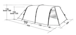 Easy Camp Huntsville 400 Tent -Outdoor Tent Shop easy camp huntsville 400 dimensions image 1