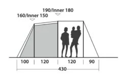 Easy Camp Huntsville 400 Tent -Outdoor Tent Shop easy camp huntsville 400 dimensions image 3