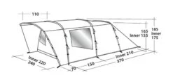 Easy Camp Palmdale 400 Tent -Outdoor Tent Shop easy camp palmdale 400 dimensions image 1