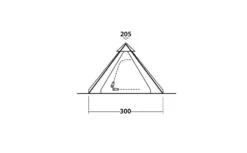 Easy Camp Bolide 400 Tipi Tent 2023 -Outdoor Tent Shop easycamp bolide 400 drawing other5