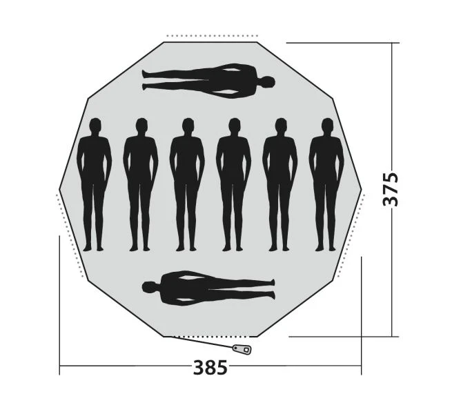 Easy Camp Moonlight Tipi Tent 2023 2 Easy Camp Moonlight Tipi Tent 2023 - Image 2