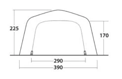 Outwell Forestville 6SA Tent 2023 -Outdoor Tent Shop outwell forestville 6sa tent 2022 dimensions images 4