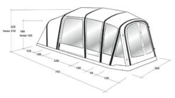 Outwell Jacksondale 5PA Tent 2023 -Outdoor Tent Shop outwell jacksondale 5pa tent dimensions 3