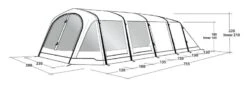 Outwell Wood Lake 6ATC Tent 2022 -Outdoor Tent Shop outwell wood lake 6atc dimensions image 1