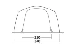 Outwell Yosemite Lake 5TC Tent 2023 -Outdoor Tent Shop outwell yosemite lake 5tc dimensions image 4 1