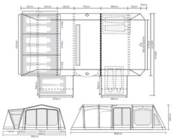 Outdoor Tent Shop -Outdoor Tent Shop ozone 8 dimensions image 1