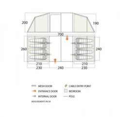 Outdoor Tent Shop -Outdoor Tent Shop vango longleat 800xl tent 1 1 2
