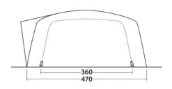Outwell Vermont 7PE Tent 2023 -Outdoor Tent Shop vermont 7pe dimensions 4