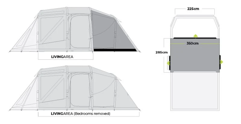 Zempire Aero TL Pro Air Tent 2022 11 Zempire Aero TL Pro Air Tent 2022 - Image 11