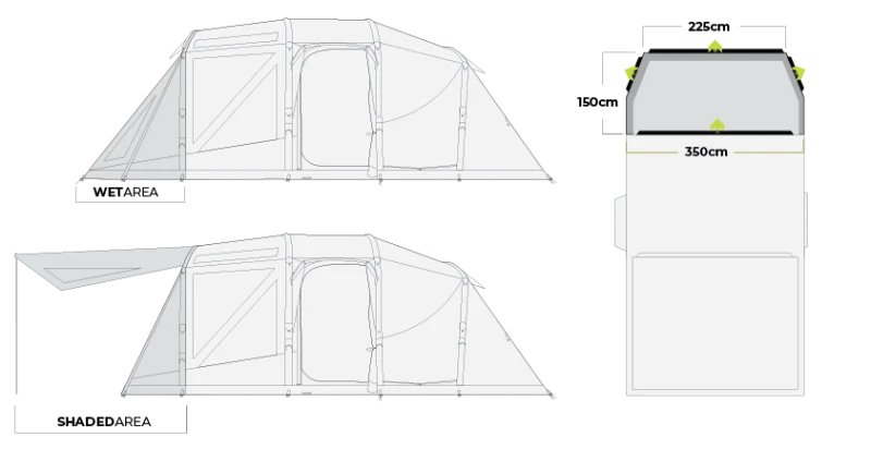 Zempire Aero TL Pro Air Tent 2022 12 Zempire Aero TL Pro Air Tent 2022 - Image 12