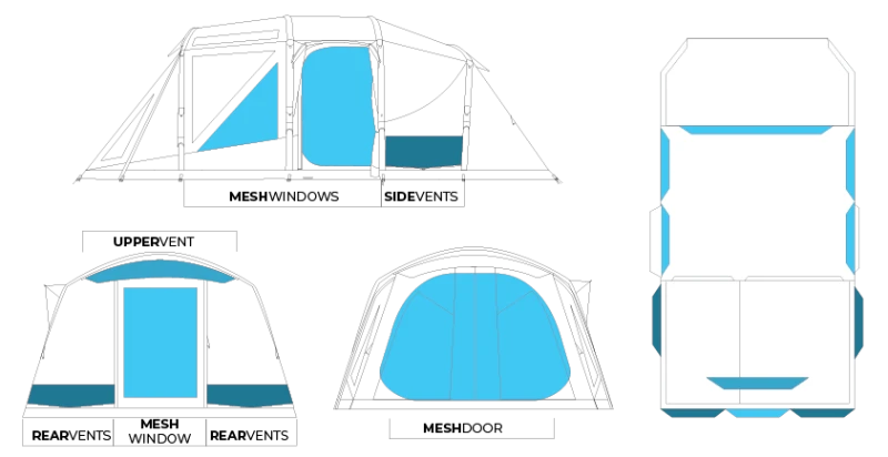 Zempire Aero TL Pro Air Tent 2022 13 Zempire Aero TL Pro Air Tent 2022 - Image 13