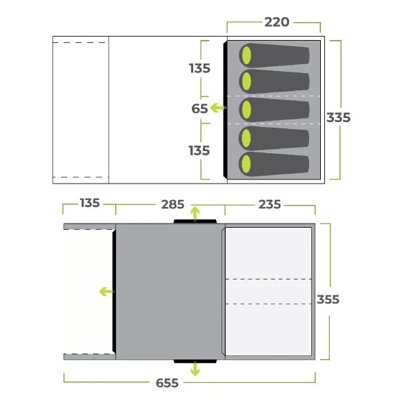 Zempire Evo TL V2 Air Tent 2023 2 Zempire Evo TL V2 Air Tent 2023 - Image 2